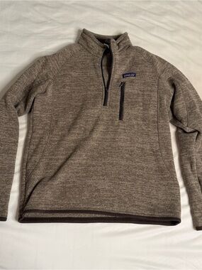 Patagonia Men's Better Sweater Quarter-Zip Sweatshirt